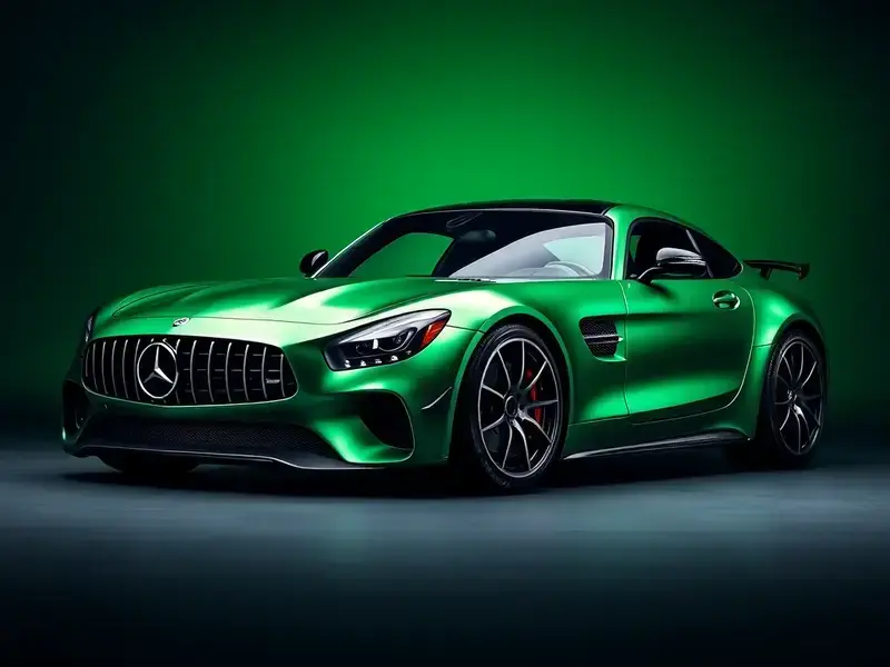Mercedes AMG GT 施工後