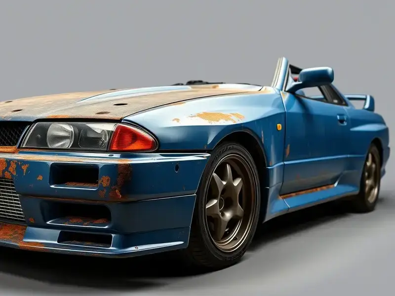 日産スカイライン GT-R 施工前